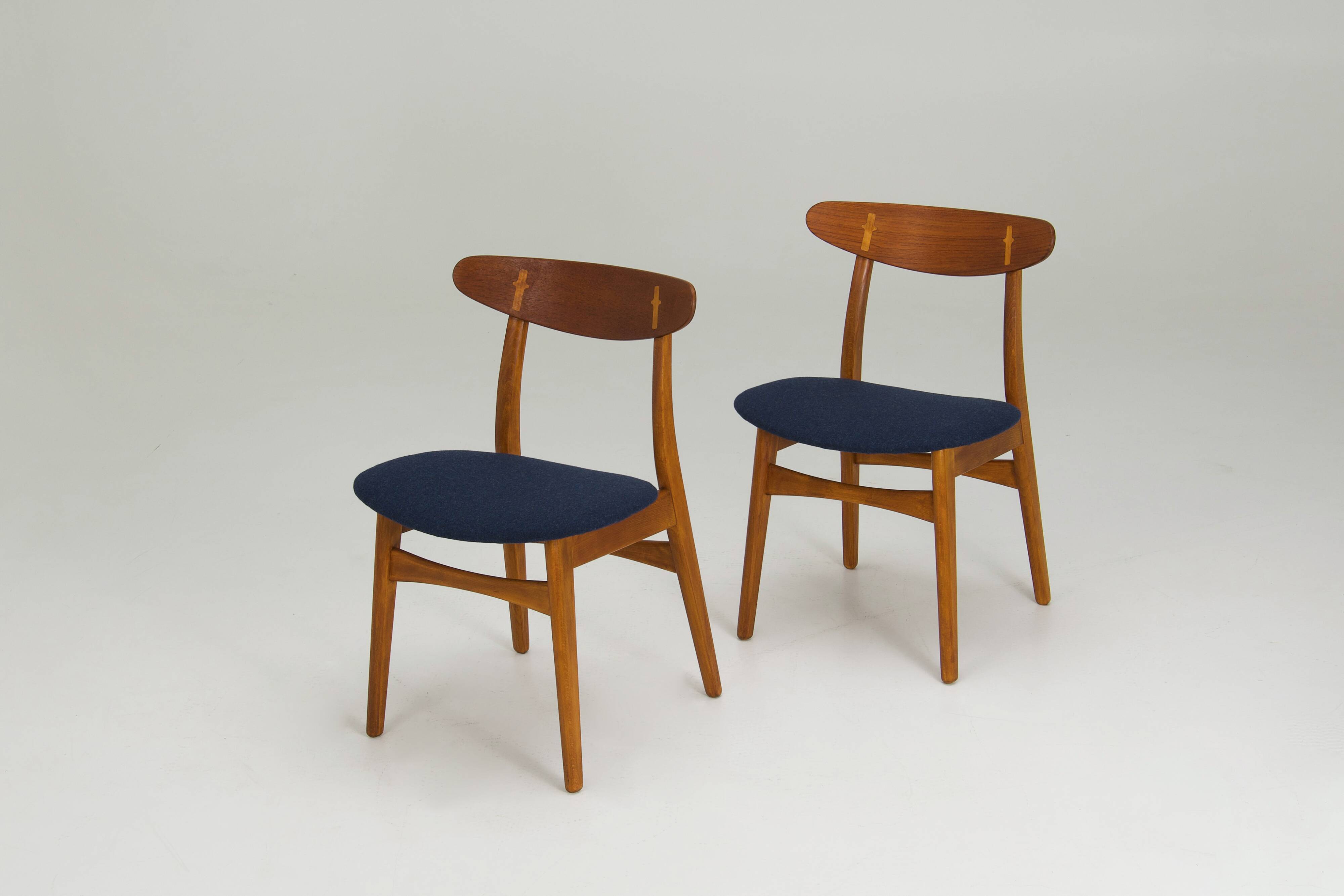 Ensemble de 4 chaises de salle à manger « Ch30 » - Hans J. Wegner