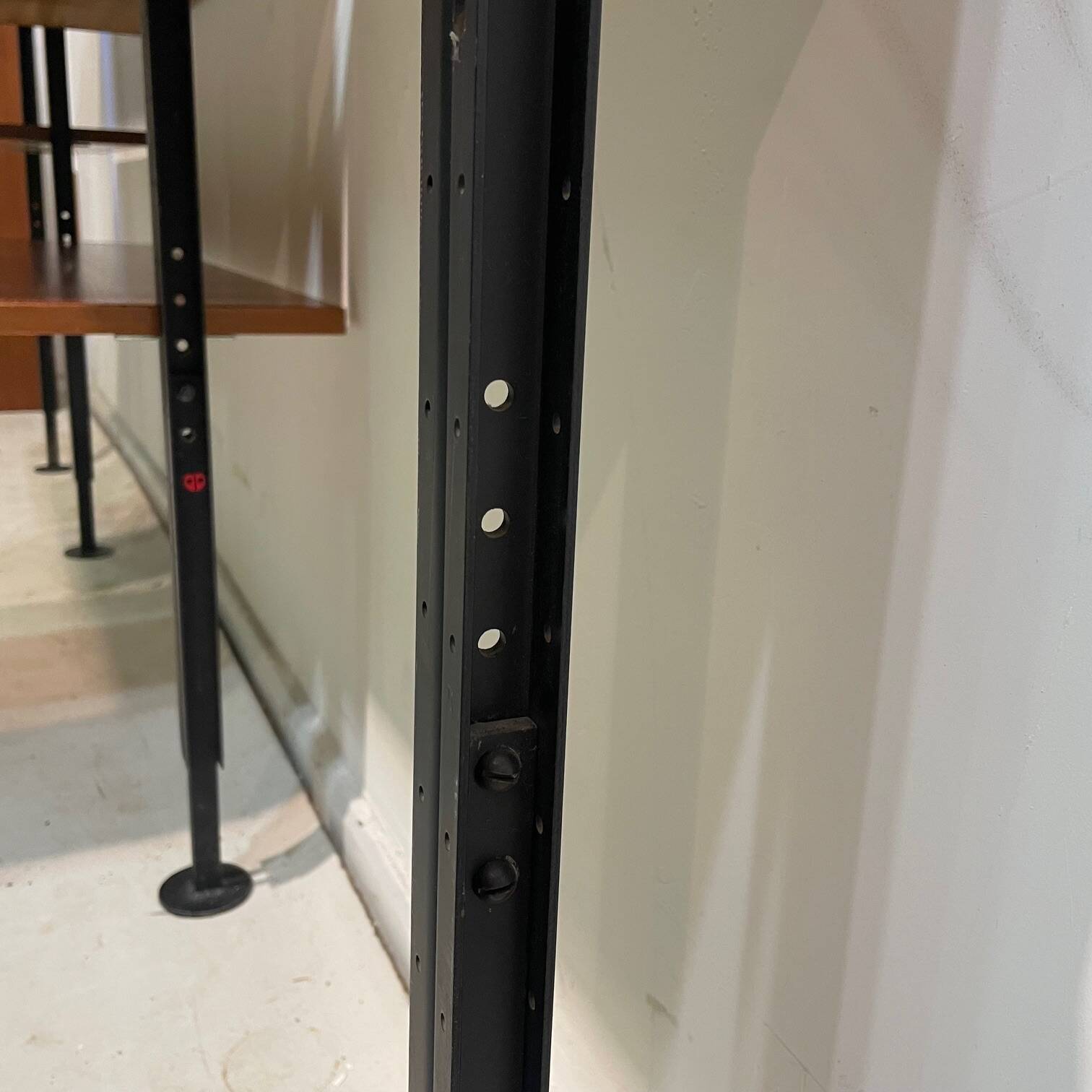 Wall Library or Floor/Ceiling in Light Walnut