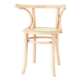 Chaise bistrot rose, Tchécoslovaquie, années 1950