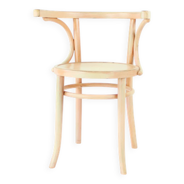 Vintage Bistro Chair in Pink, Czechoslovakia 1950s
