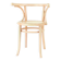 Vintage Bistro Chair in Pink, Czechoslovakia 1950s