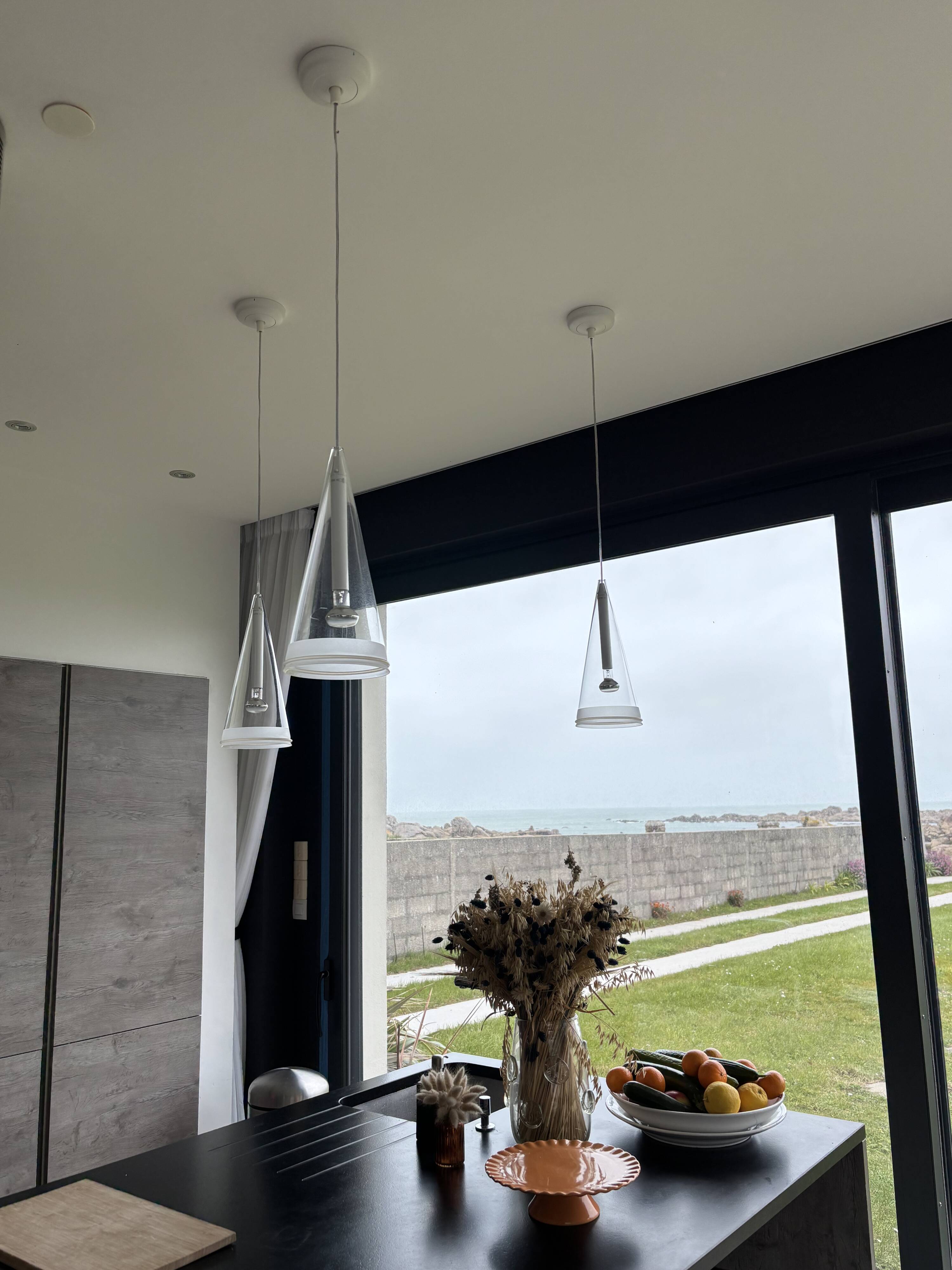 Flos Fucsia 3 suspensions Achille Castiglioni