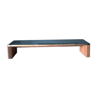 Solid oak bench