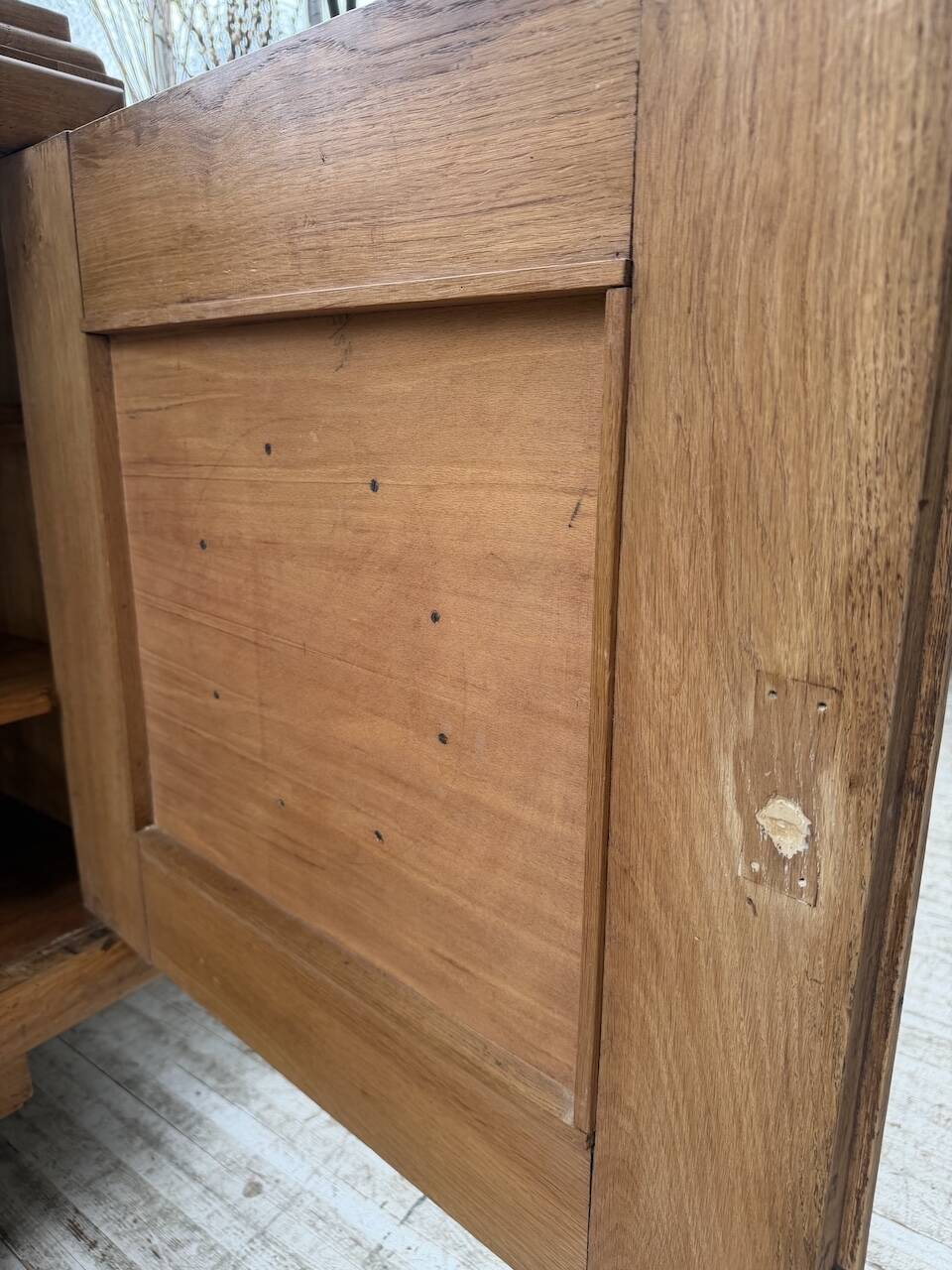 Enfilade storage unit oak Art Deco 1940 Dudouyt