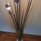Vintage 1970 chrome metal lamp 7 branches
