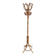 Portemanteau perroquet vintage bambou et rotin, années 1960, TBE