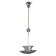 Art Deco pendant light Murano glass by Barovier, 1950