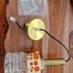 Raak glass and metal suspension 1970