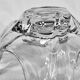 Crystal candlestick from Bayel, flower petal shape A559