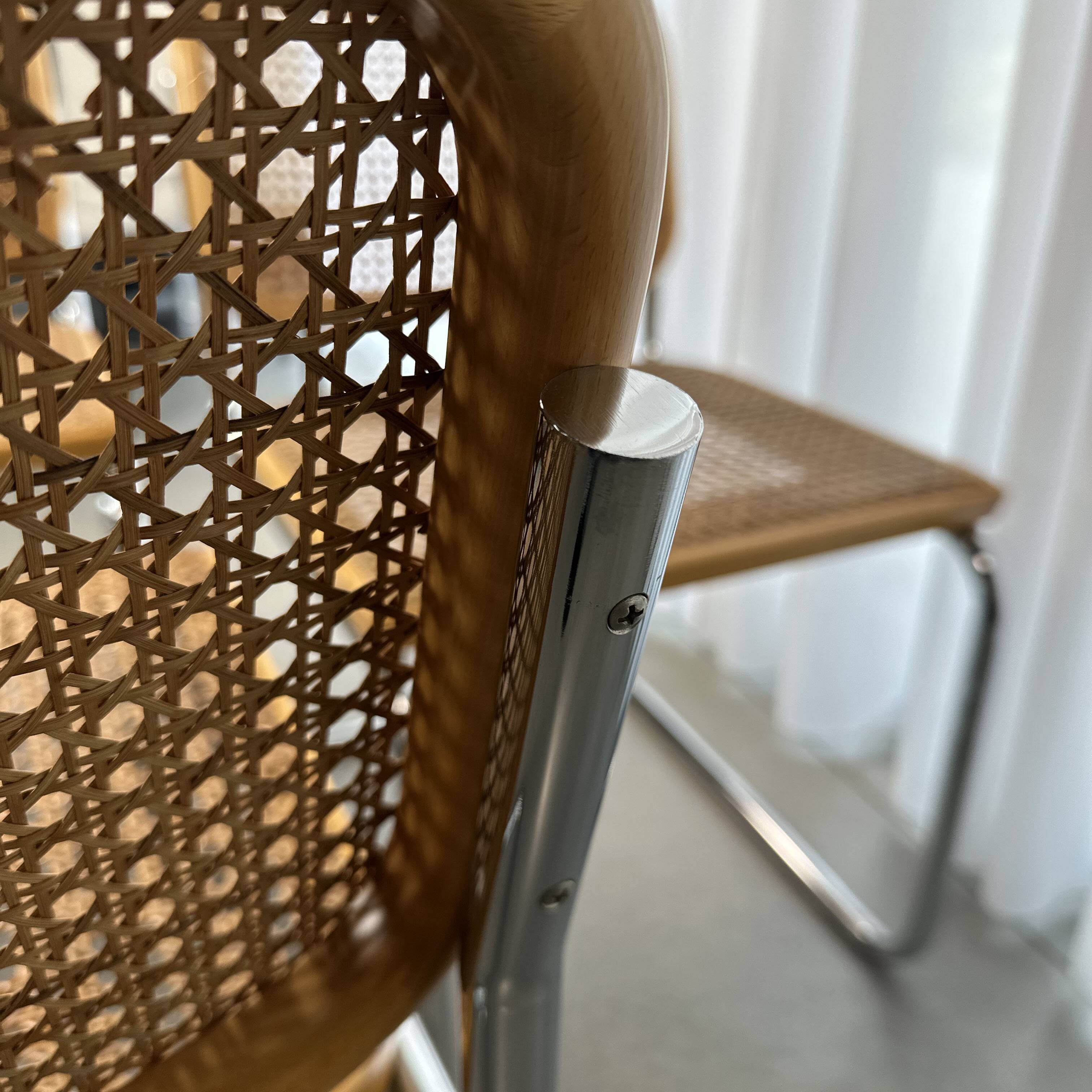 Ensemble de 6 chaises Cesca de Marcel Breuer pour Gavina, années 1960