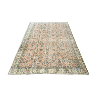 Tapis oriental vintage tissé à la main - 260x161cm