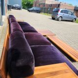 Ensemble de salon Cassina Pianura en Velours - Mario Bellini