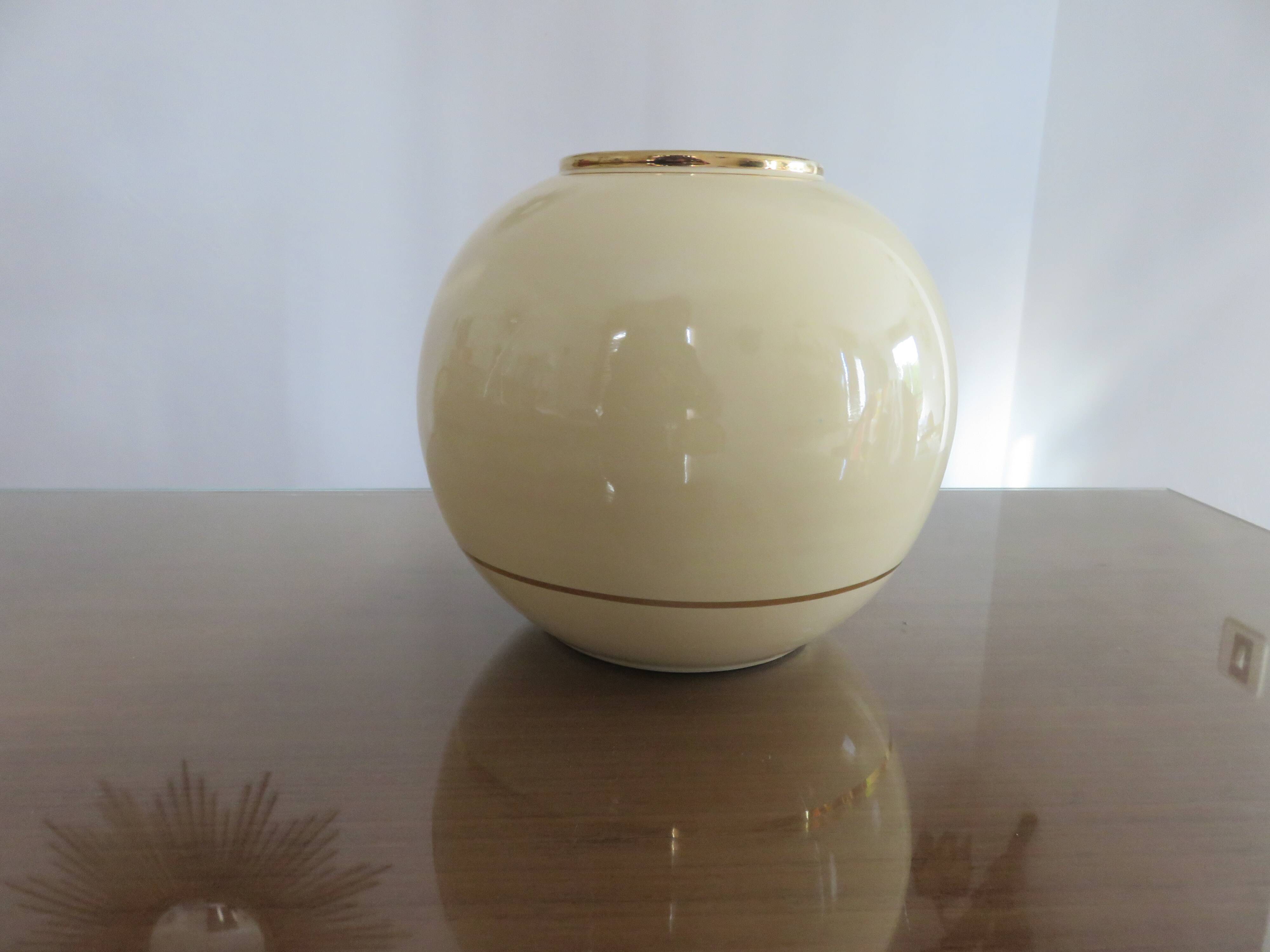 "Ball" vase, Italy, 1960s
