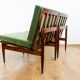 Paire de fauteuils verts du milieu du siècle 1965