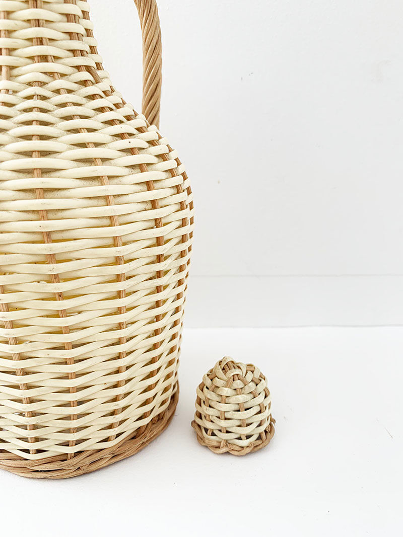 Bottle scoubidou beige