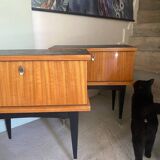 Pair of 1950s bedside tables