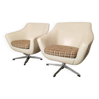 Mid century armchairs