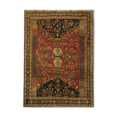 Handwoven Persian Qashqai Rug, Oriental Wool Shiraz Carpet- 157x240cm