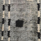 3x9 handmade pom pom vintage runner rug 285x73cm