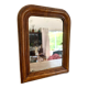 Antique Louis Philippe mirror with wooden plate