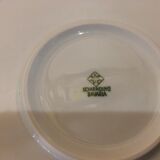 White porcelain soup bowl