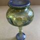 Iridescent glass soliflore