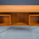 Mid-century Danish teak desk by HP Hansen, 1960s