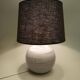 Mid-century modern ceramic table lamp by Carl-Harry Stålhane, Sweden.
