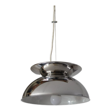 Suspension Concentrica de Harvey Guzzini acier chromé