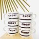 Set of 6 vintage chocolate cups “Choky” Churchill England