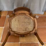 Louis XV style caned armchair