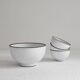 Set of studio pottery bowls mid-century, 1960s