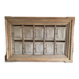 Old block of mailboxes