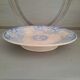 Antique mounted plate in iron earthenware