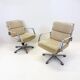 Eames "Ivory" armchair pair for Herman Miller – 1950s