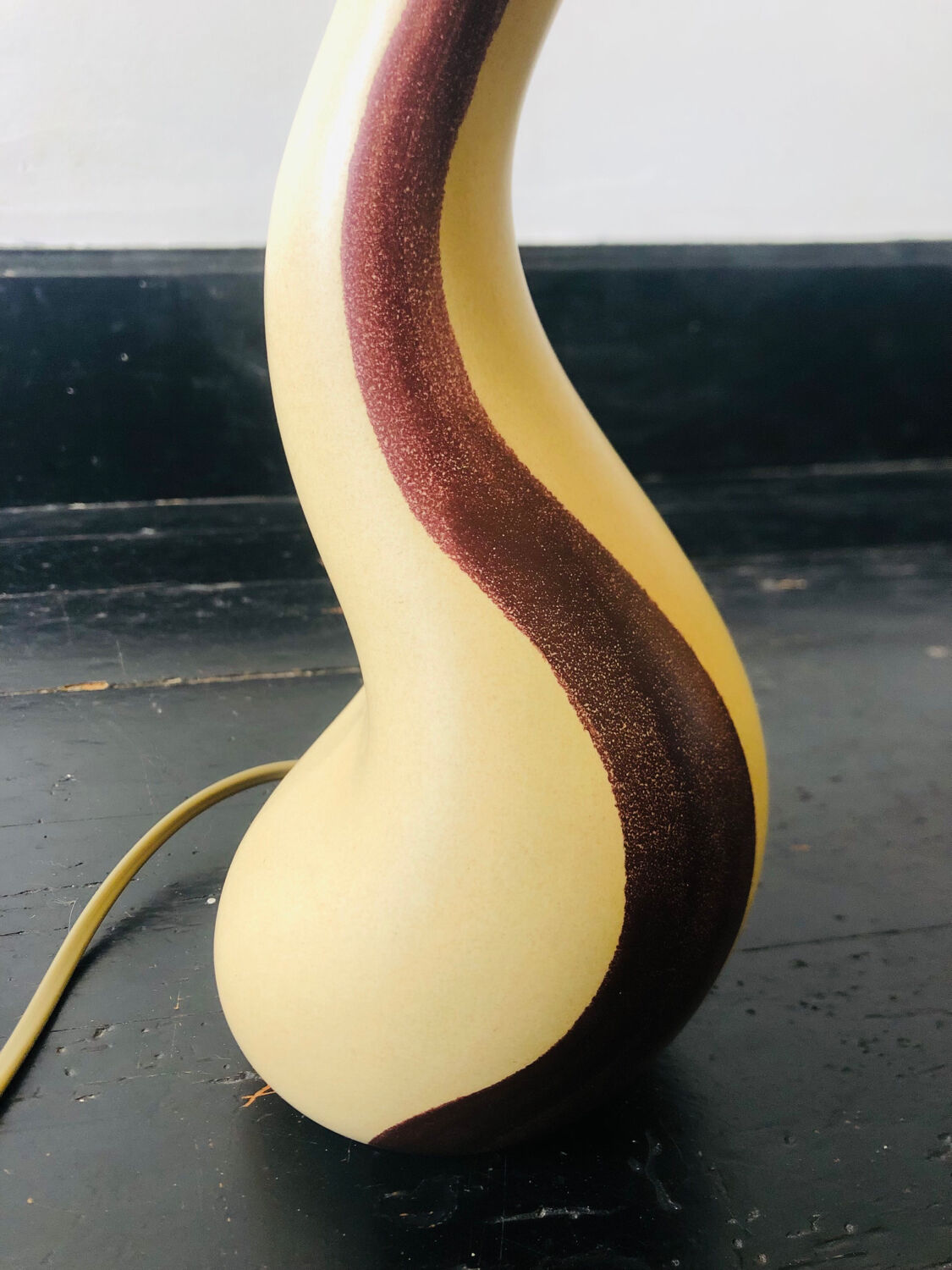 Ceramic lamp by Louis Drimmer, design