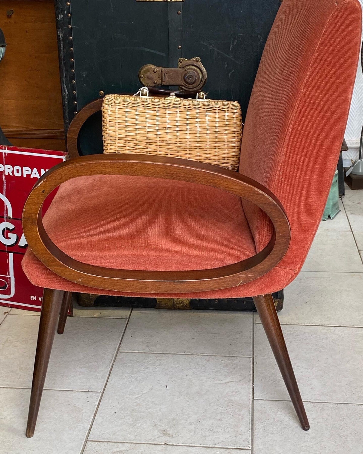 Bridge armchair year 1950