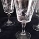 4 Verres à vin en cristal ( de Bohème?)