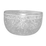 Silver metal bowl