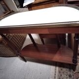 Louis XVI style half-moon console