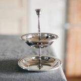 Stainless steel "tulip" server