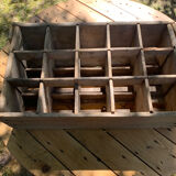 Wooden bottle locker