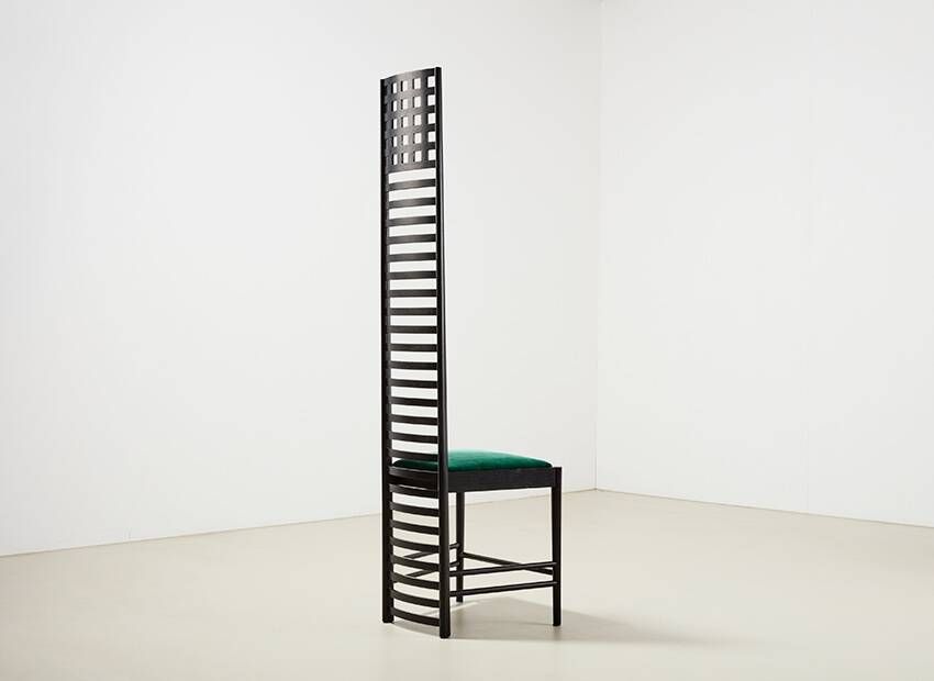 Charles Rennie Mackintosh Hill House Chair for Cassina 1903/1970