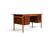 Danish Freestanding Desk with Brass Details 1950s