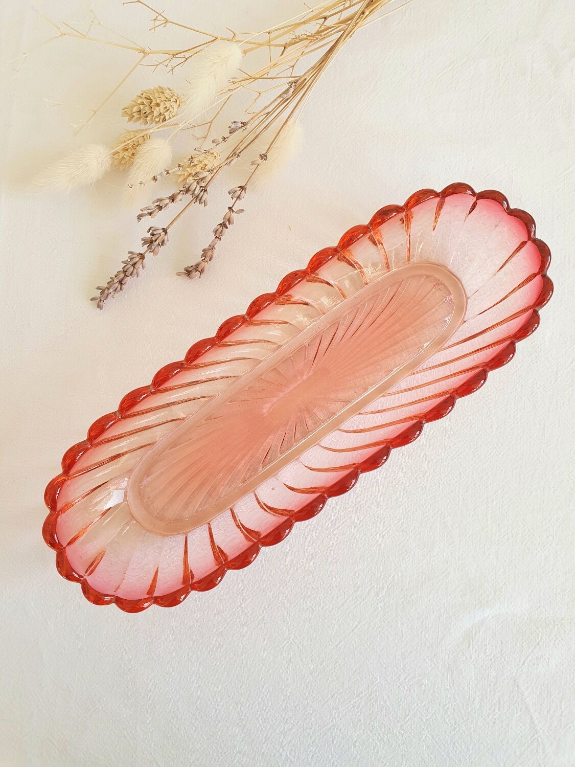 Antique Baccarat crystal bowl