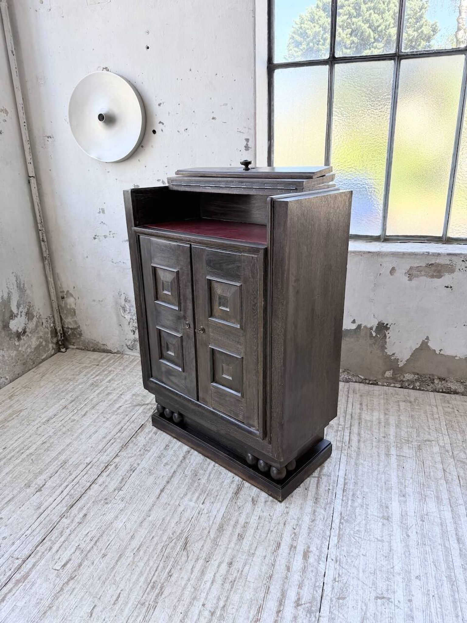 Meuble bar art déco Hoffmann Chaleyssin 1940