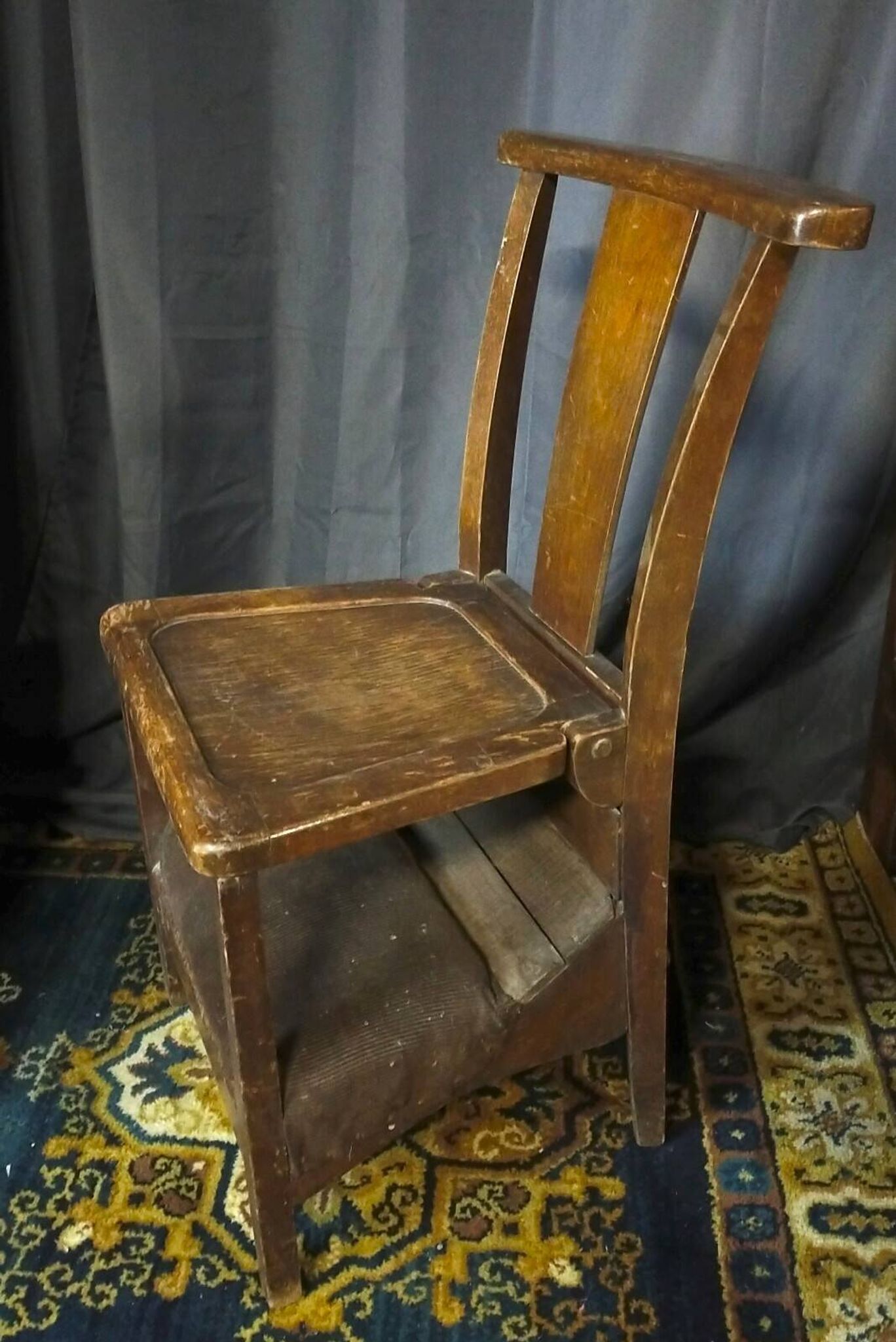 Chaise Stella prie dieu vintage