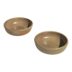 Lot de 2 bols bord épais dont un avec cheveu D17