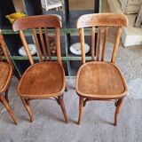 Old bistro chairs