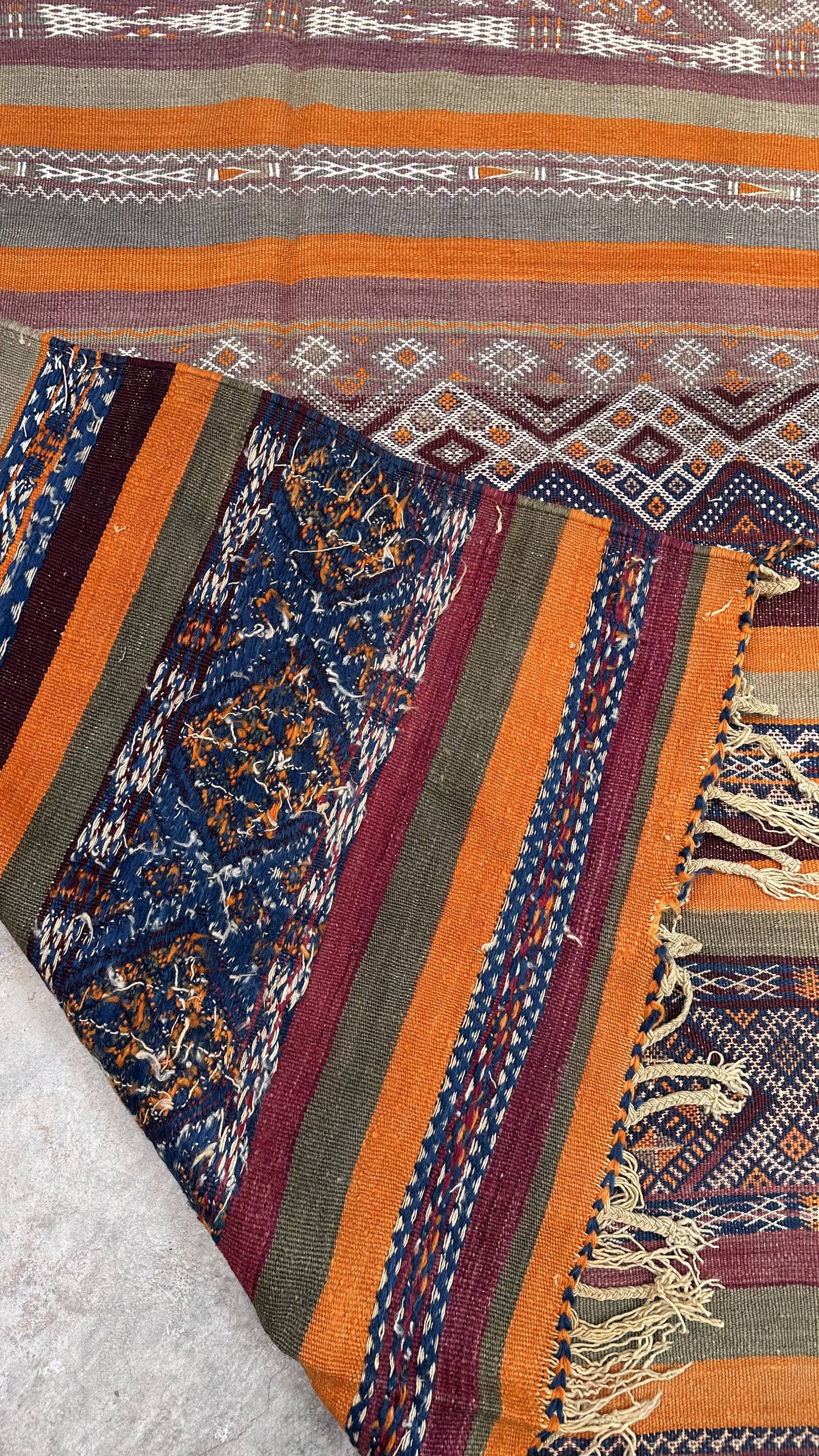 Berber Rug Kilim Beni M'guild - 302 x 154 cm